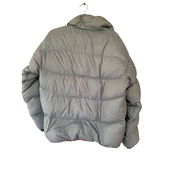Eider Mens Orange Gray Full Zip Reversible Puffer Jacket Size Large - Picture 12 of 14